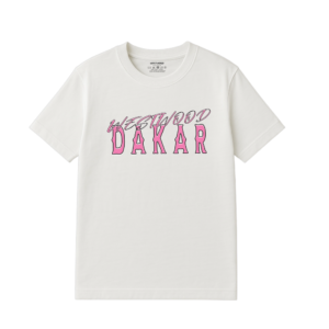 DAKAR ROSE TEE WHITE