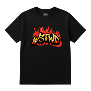 WW FLAMME TEE BLACK