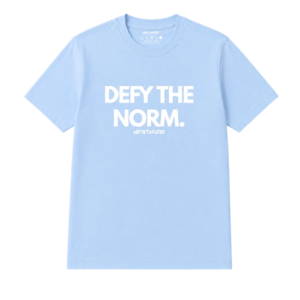 DEFYTHENORM TEE BLUE